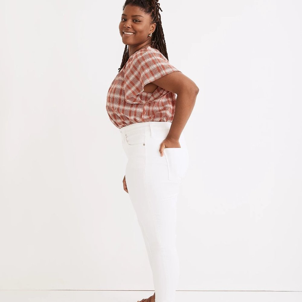 NEW Madewell Tall Curvy High-Rise Skinny Jeans, 28T, Item AJ312